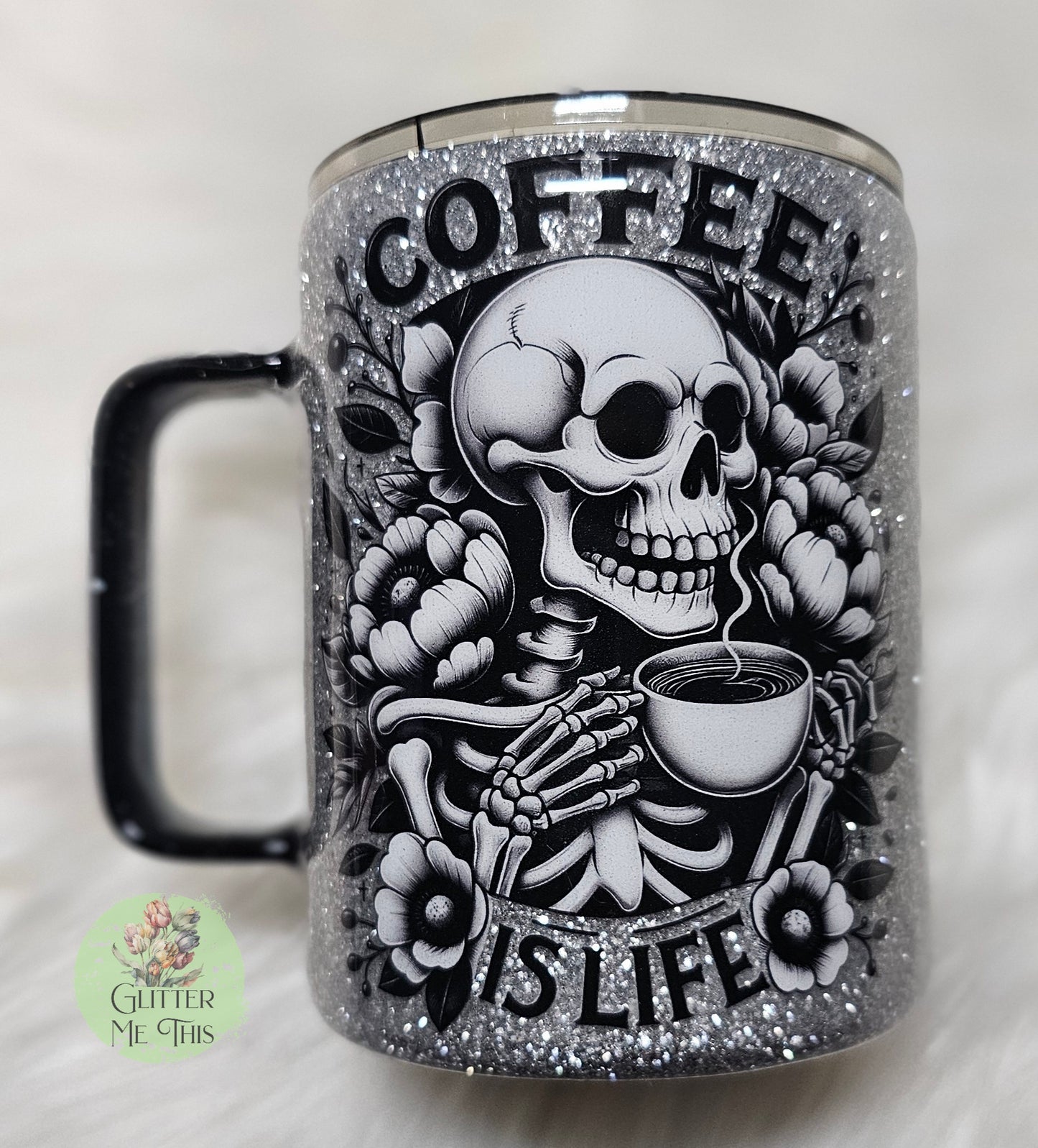 10 oz Coffee is Life coffee mug