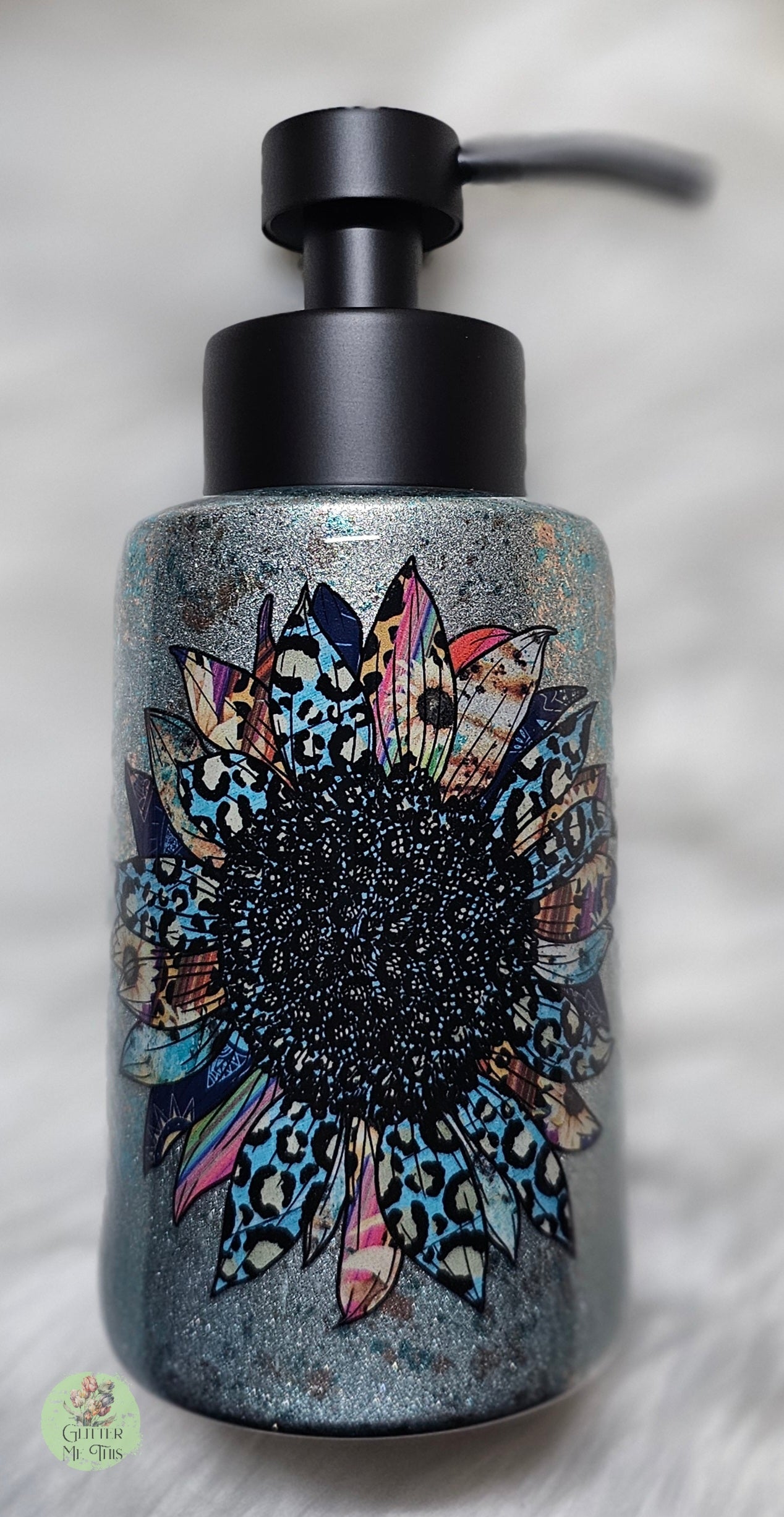 Boho Sunflower Soap Dispenser